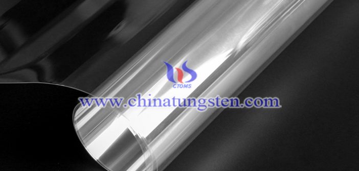 WO3 film applied for large area electrochromic glass picture