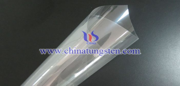 WO3 film applied for large area smart glass picture