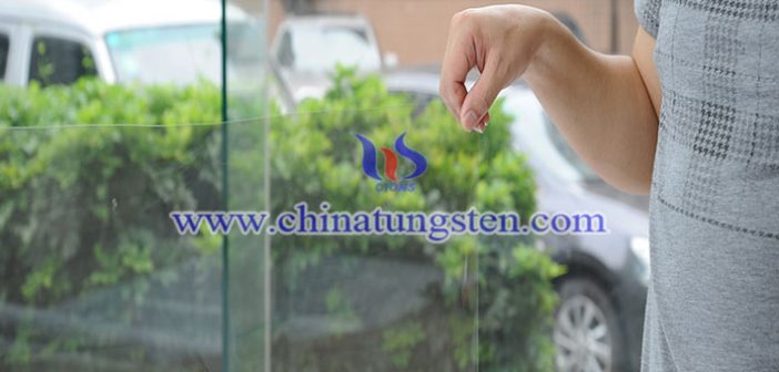 doped tungsten oxide electrochromic film picture
