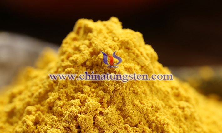 yellow tungsten oxide electrochromic film applied for all-solid-state electrochromic window image