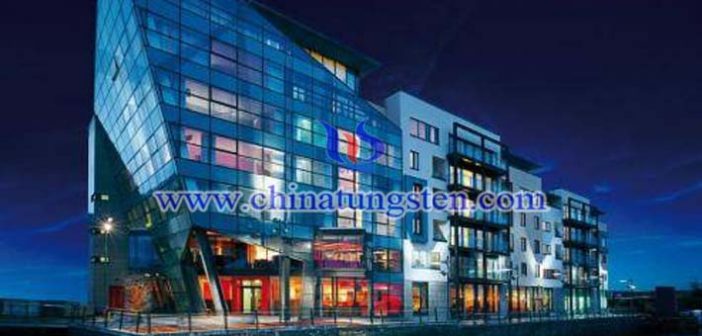 cesium tungsten bronze applied for hotel heat insulating glass coating picture