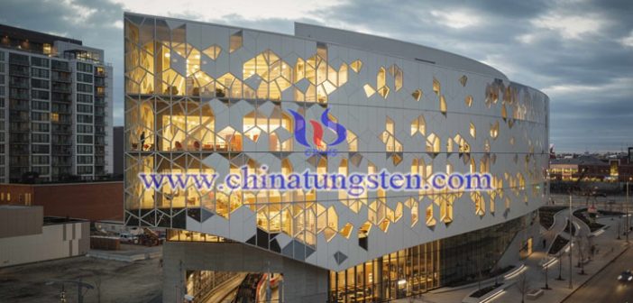 cesium tungsten oxide applied for building glass thermal insulating coating picture