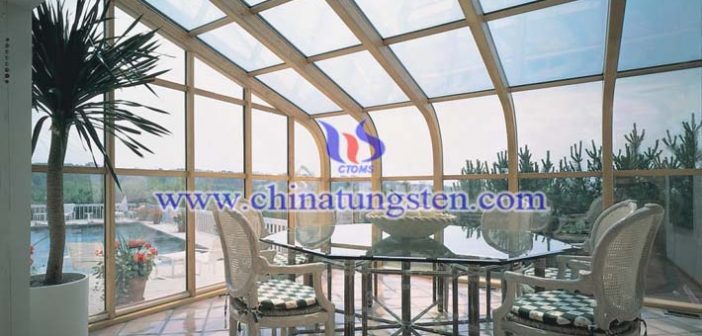 cesium tungsten oxide applied for near infrared shielding material picture