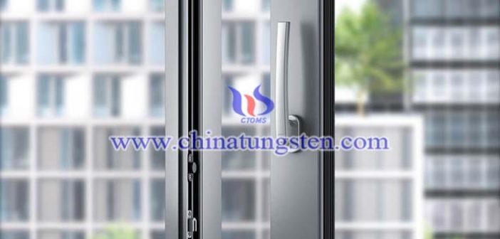 cesium tungsten oxide applied for transparent thermal insulating glass coating picture