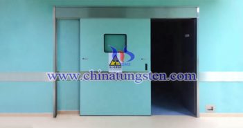 Tungsten Alloy Shielding Door Applied for CT room tungsten alloy shielding door applied for CT room picture