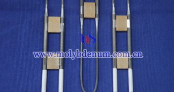 MoSi2 Heating Element Price on Jan. 26, 2022 MoSi2 heating element picture