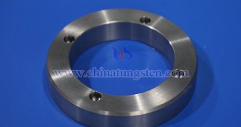 High-density tungsten alloy shielding ring picture
