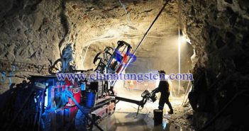 2017年全國有色地勘單位新增鎢資源3.49萬噸 鎢礦開采圖片
