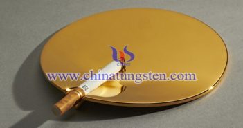鎢合金鍍金煙灰缸 鎢合金鍍金煙灰缸圖片