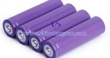 游戲機電池正極含二硫化鎢納米片圖片