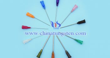 微米級點膠鎢針的制備方法圖片