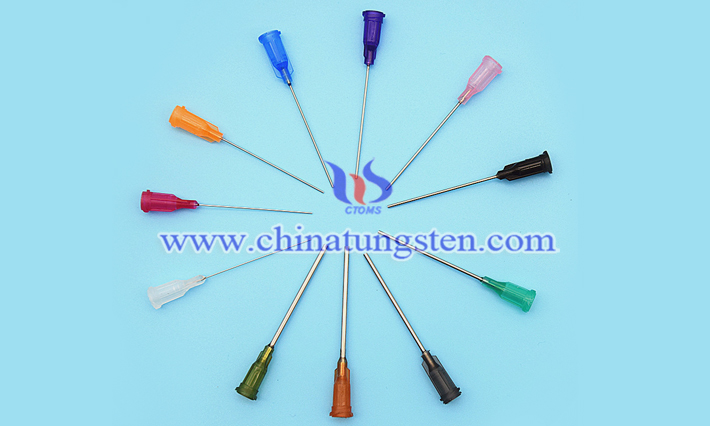 微米級(jí)點(diǎn)膠鎢針的制備方法圖片