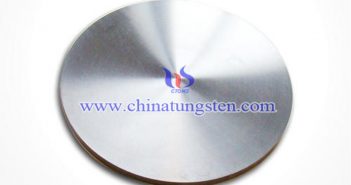 半導(dǎo)體芯片用高純鎢靶材圖片