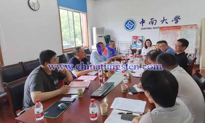 鎢協(xié)會長到長沙科研單位、高校及企業(yè)調(diào)研圖片