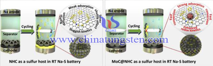 多硫化物催化轉(zhuǎn)化的機(jī)理圖(圖源:Jianlin Huang/Energy Storage Materials)