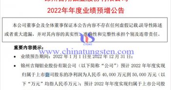吉翔股份2022年年度業(yè)績(jī)預(yù)報(bào)