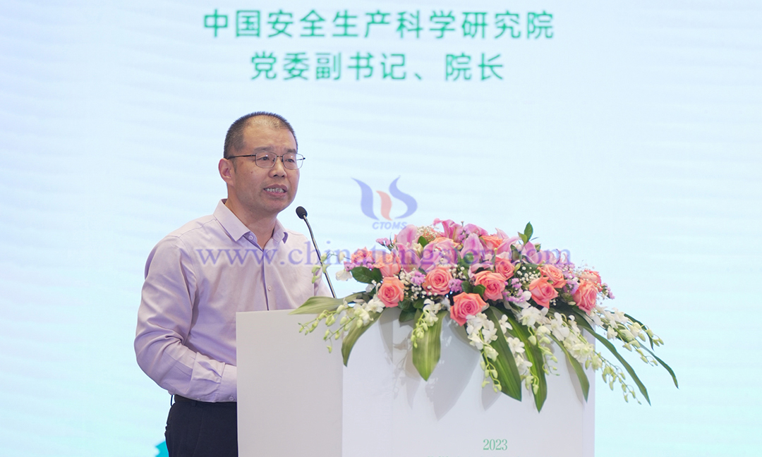 中國安全生產(chǎn)科學(xué)研究院黨委副書記、院長 周福寶